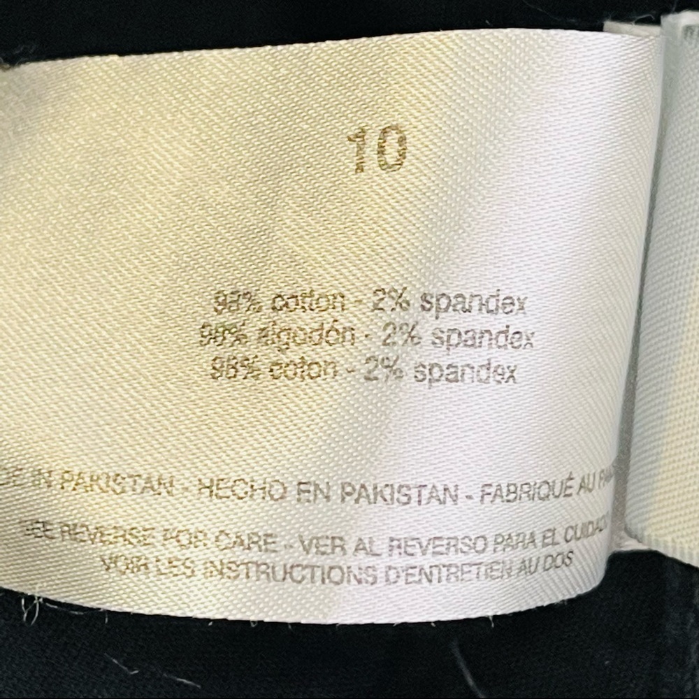 New Social Standard Camo Ankle Jeans Womens‎ 10 Black Gray Stretch Mid Rise - Picture 8 of 12